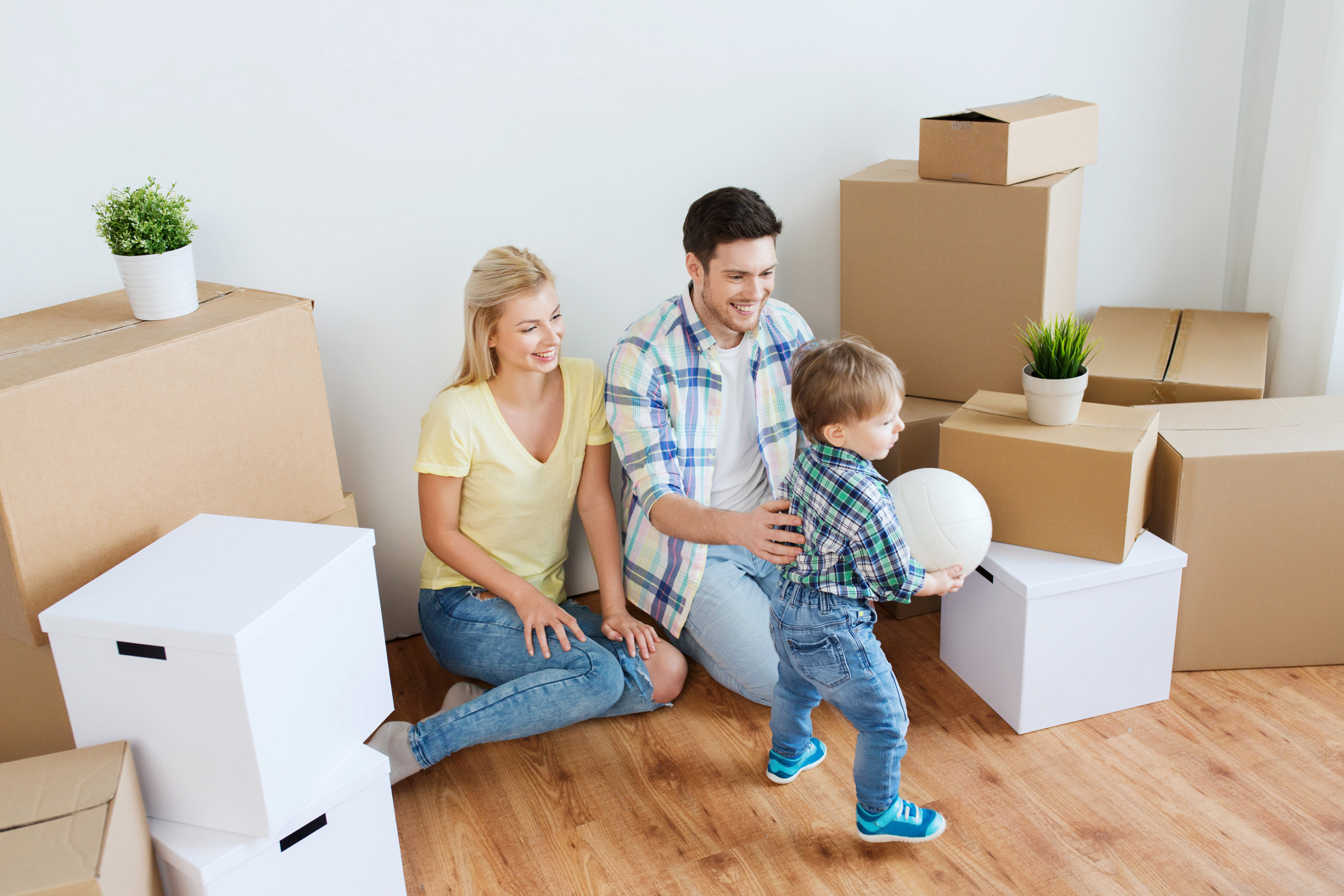 Preparing kids and pets to move house